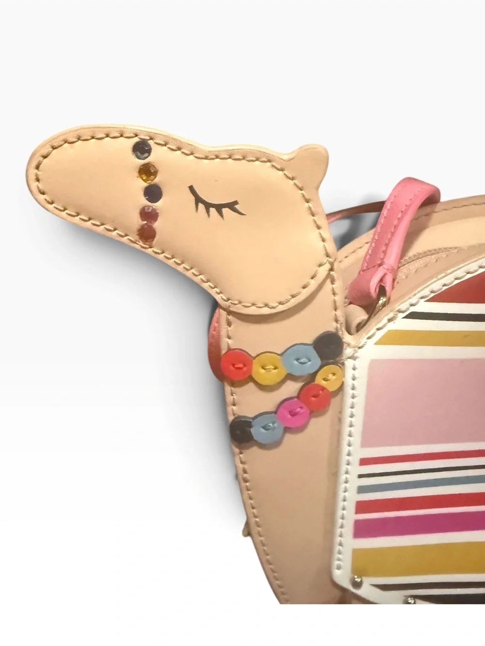 Kate Spade Spice Things Up Camel Novelty Leather Crossbody Bag
